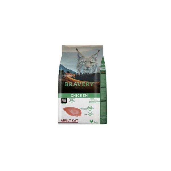 BRAVERY CHICKEN ADULT CAT 2 KG BRAVERY CHICKEN ADULT CAT 2 KG