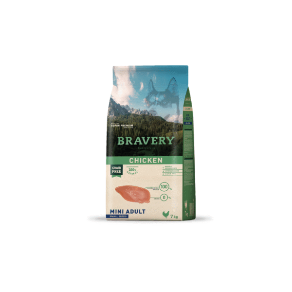 BRAVERY CHICKEN MINI ADULT SMALL BREEDS 7 KG