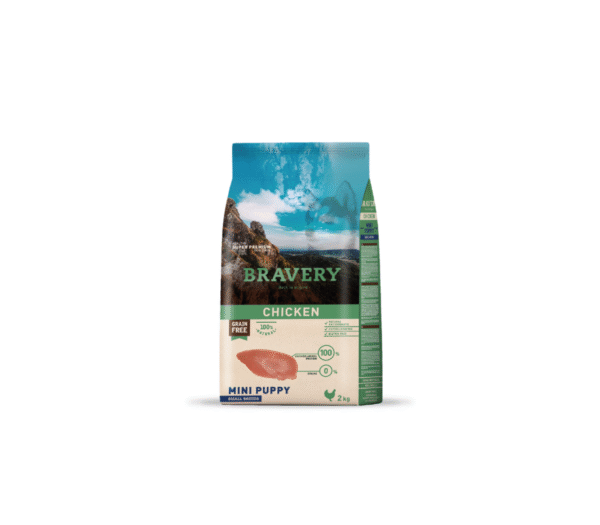 BRAVERY CHICKEN MINI PUPPY SMALL BREEDS 2 KG