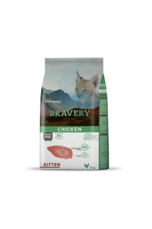 BRAVERY CHICKEN KITTEN 2 KG